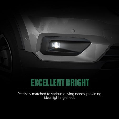 Solid Spare Fit For 2020-2024 Volvo C40 S90 V90 XC XC40 Fog Lights Driving Lamps Left+Right