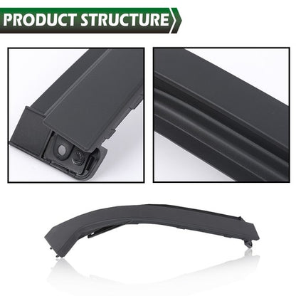 Solid Spare Fit For 10-18 Ram 2500 3500 Right Side Bumper Trim Headlight Filler Molding