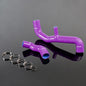 Solid Spare FIT FOR 1985-1996 RENAULT 5 GT TURBO PURPLE SILICONE RACING INTERCOOLER HOSE KIT