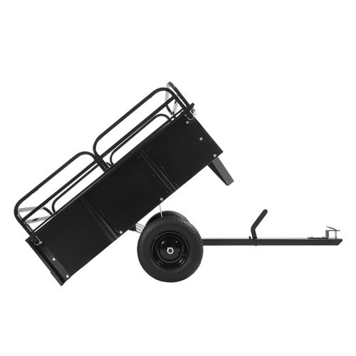 Solid Spare For UTV ATV Heavy Duty Dump Cart Garden Utility Trailer Yard Lawn Mower 750lb