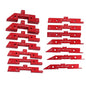 Solid Spare 14PCS For Router Table Precision Aluminum Blocks Height Gauge Set