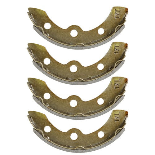 Solid Spare Golf Cart Brake Drums And Brake Shoe Kit For Club Car DS 1995+ Precedent 2004+