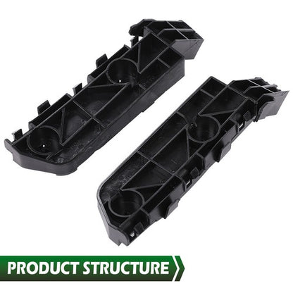 Solid Spare Fit For 2007-2011 Honda CR-V CRV Front Bumper Bracket Driver Passenger Set 2pcs