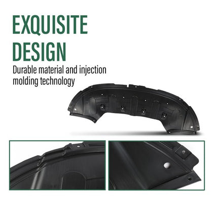 Solid Spare Fit For 2016 2017 2018 Kia Optima Front Engine Splash Shield Guard Under Cover