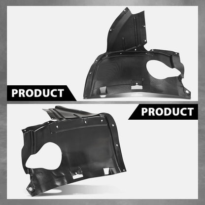 Solid Spare Fit For 09-11 Audi A3 Front Left Front Section Fender Liner Splash Shield