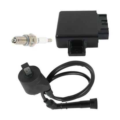 Solid Spare Ignition Coil Spark Plug CDI Box For Polaris Predator 500 2005 2006 2007 3089613