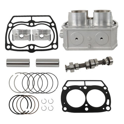 Solid Spare For Polaris Ranger 800 Cylinder Piston Gasket Top End Kit & Camshaft 2010-2017
