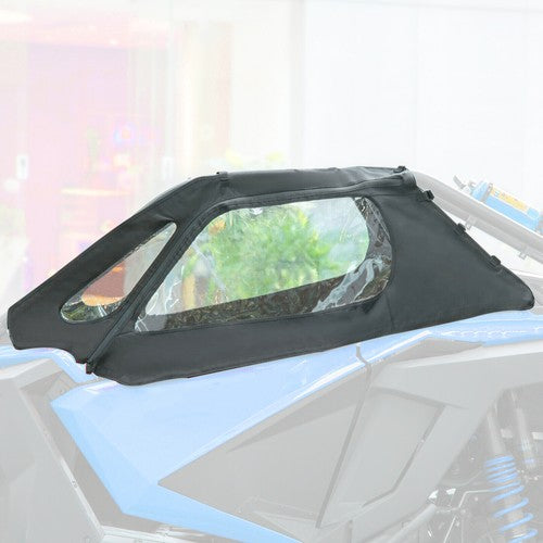Solid Spare UTV Soft Upper Door Cab Enclosure Set For Polaris RZR PRO XP Turbo R S 2020-2024