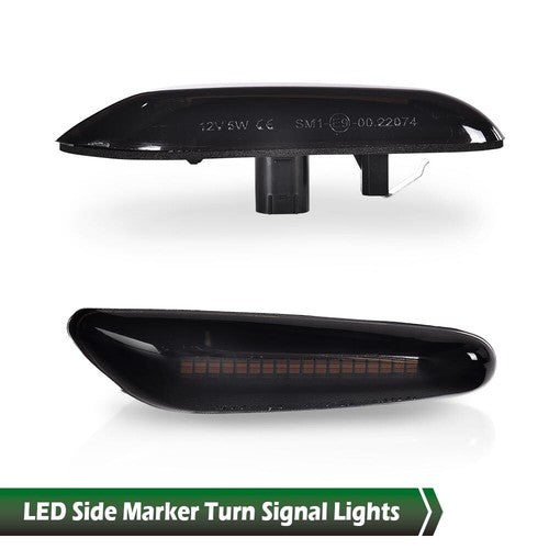 Solid Spare LED Side Marker Light Sequential Turn Signal Fit For BMW X1 X3 325i 328i 335i
