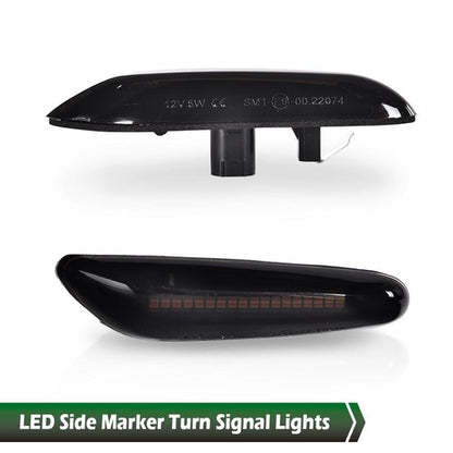 Solid Spare LED Side Marker Light Sequential Turn Signal Fit For BMW X1 X3 325i 328i 335i