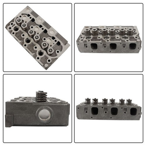 Solid Spare 1552103040 Complete Cylinder Head D1402 for Kubota Bobcat 643 Skid Steer Loader