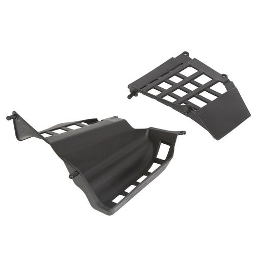 Solid Spare For YAMAHA Banshee 350 YFZ350 1987-2006 LH+RH Heel Guards Kit Rear Fender Flaps