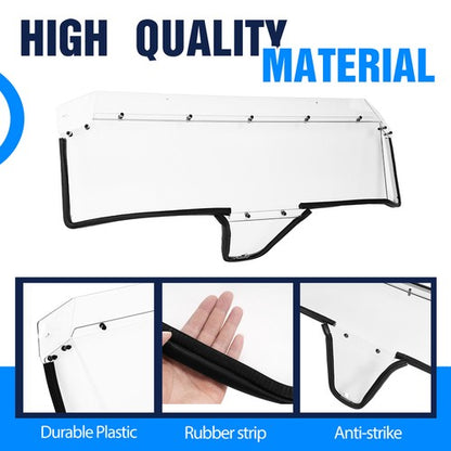 Solid Spare Clear Rear Windshield / Rear Window For 2014-Up 15 16 Honda Pioneer 700 UTV