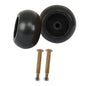 Solid Spare 2 Pack 5" Deck Wheels Fit For 34717 3471700 532133957 532107610 532174873 Wheel
