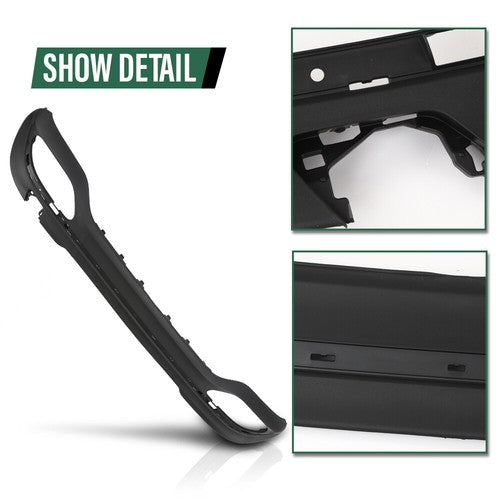 Solid Spare Rear Lower Valance Fit For 2014-2016 Mercedes Benz E-Class with AMG Package