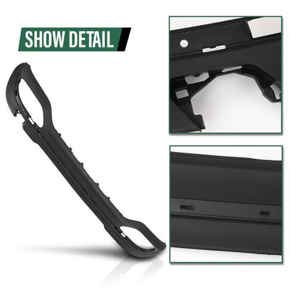 Solid Spare Rear Lower Valance Fit For 2014-2016 Mercedes Benz E-Class with AMG Package