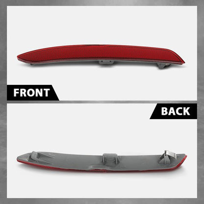 Solid Spare Fit For 2011-2016 BMW 528i 535i 550i xDrive Rear Bumper Reflector Lens Left Side