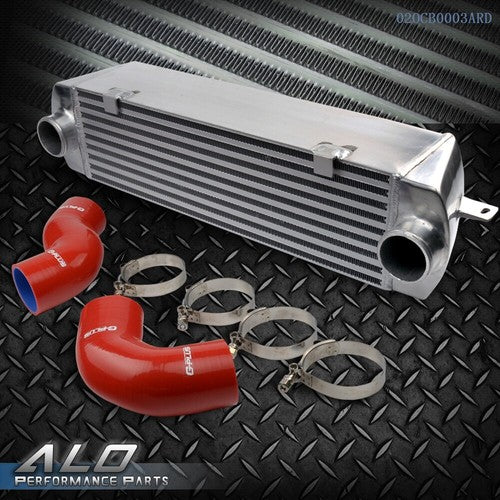 Solid Spare Fit For 2006-2010 BMW 135 135i 335 335i E90 E92 Twin Turbo Intercooler Kit+Hose