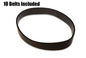 Solid Spare (10) Replacement Belts for Hoover Belt 38528-058
