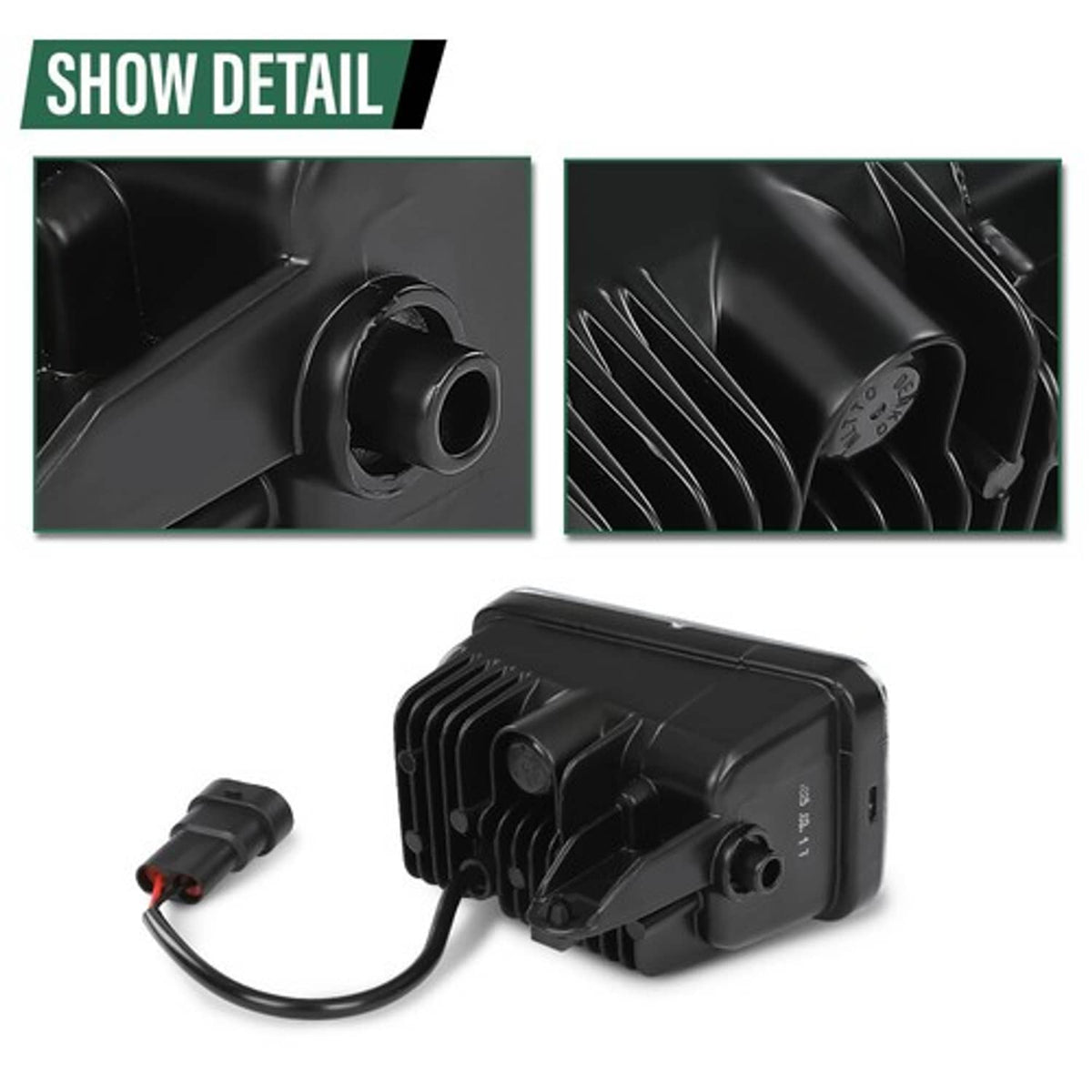 Solid Spare Upgrade LED Fog Lights Fit For 2015-2020 Ford F150 4 Inch LED Fog Light Assembly