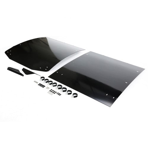 Solid Spare Top Roof Aluminum Powder Coated Black For Polaris RZR Turbo S 4 2022