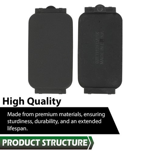 Solid Spare Fit For 15-23 Ford F150/17-23 F250 F350 Side Truck Bed Molding Plug Hole Cover