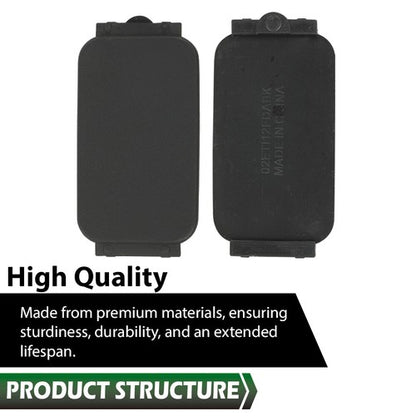Solid Spare Fit For 15-23 Ford F150/17-23 F250 F350 Side Truck Bed Molding Plug Hole Cover
