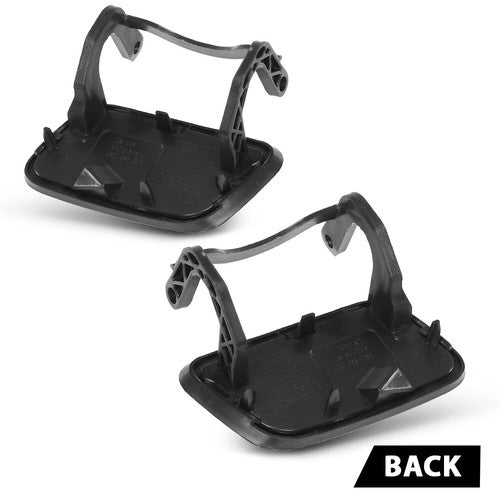 Solid Spare Fit For 08-12 Audi A4 B8 Front Bumper Headlight Washer Cover Cap Left&Right