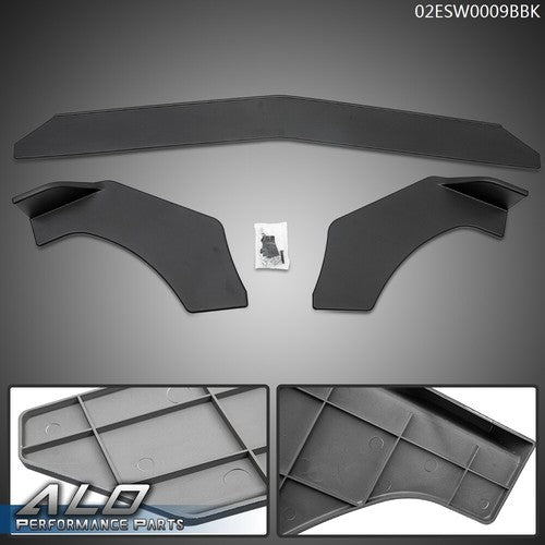 Solid Spare New Fit For GMC Honda Civic BMW Benz Universal Front Bumper Lip Body Kit Spoiler
