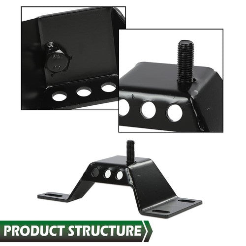 Solid Spare For 79-04 Mustang LS1 5.3L 6.0L Engine Swap Adapter Plates w/ 4.6L Solid Mount