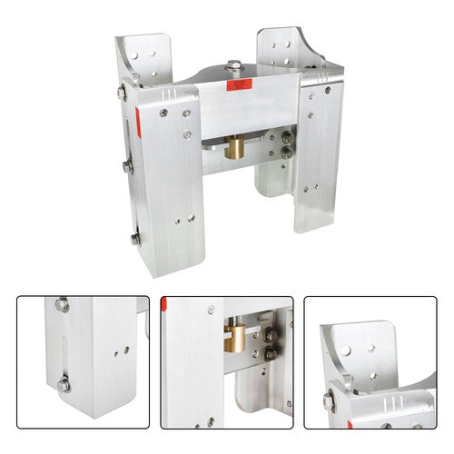Solid Spare Outboard 6inch Motor Boat Jack Plate JPL4500 Adjustable Jack Plate Setback