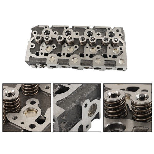 Solid Spare New Fit For Kubota V1902 Cylinder Head Bobcat 231 Complete L3350 17345-03040