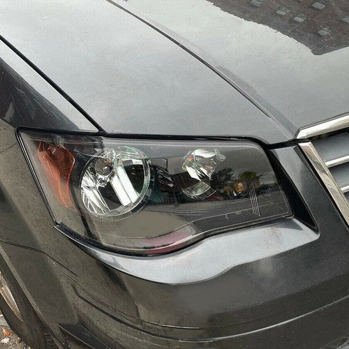 Solid Spare 2Pcs Headlights For 2011-20 Dodge Grand Caravan 2008-16 Chrysler Town & Country