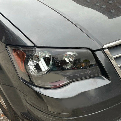 Solid Spare 2Pcs Headlights For 2011-20 Dodge Grand Caravan 2008-16 Chrysler Town & Country