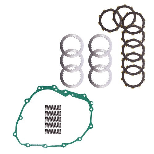 Solid Spare For 99-08 Honda TRX400EX Heavy Duty Clutch Kit Discs Disks Springs Gasket USA