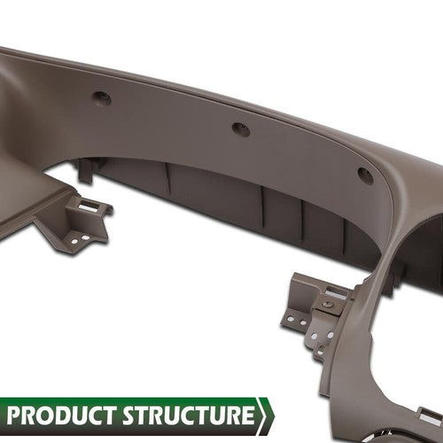 Solid Spare Fit For 97-03 Ford F150 Expedition Instrument Dash Pad Dashboard Bezel Brown NEW
