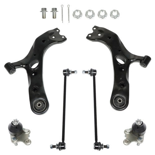 Solid Spare Front Lower Control Arms + Sway Bar Links K620587 For LEXUS NX3 2018 2019