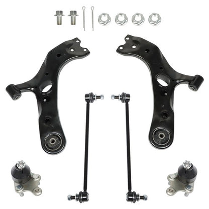 Solid Spare Front Lower Control Arms + Sway Bar Links K620587 For LEXUS NX3 2018 2019