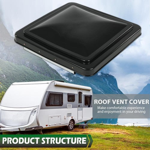 Solid Spare New 14" x 14" Replacement Roof Vent Cover Camper RV Trailer Ventline 3pcs