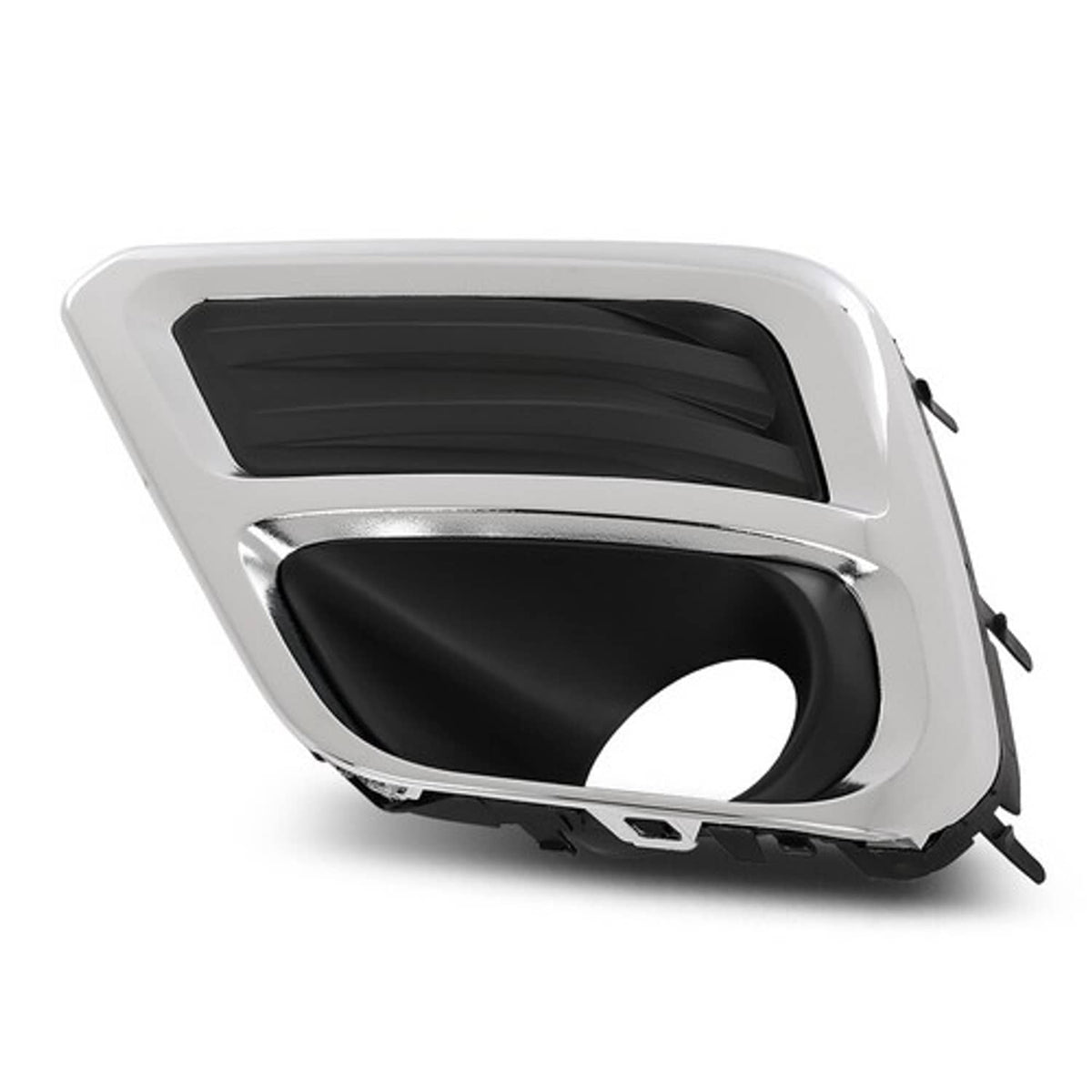 Solid Spare Fit For 2019-2021 Subaru Forester Front Bumper Fog Light Bezel Lamp Trim Left