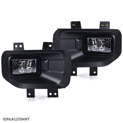 Solid Spare Fit For Ford F150 Pickup Front Bumper Fog Lights Driving Lamps Pair Left + Right