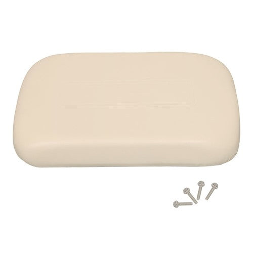 Solid Spare Seat Back Cushion Assembly For Club Car DS Golf Cart 1979-2000.5 White Color