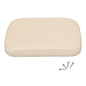 Solid Spare Seat Back Cushion Assembly For Club Car DS Golf Cart 1979-2000.5 White Color
