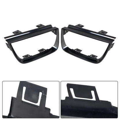 Solid Spare Set Of 4 Fit For Chevy Camaro Series 2010 - 2013 Tail Light Bezel Covers Black