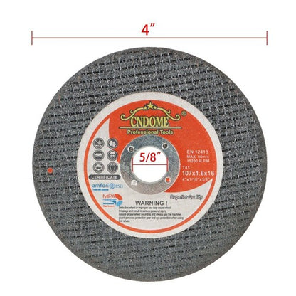 Solid Spare 50pcs 4" x 1/16" x 5/8" Cutting Discs Cut-off Wheel - Metal & Stainless Steel