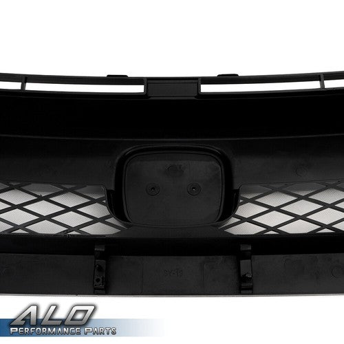 Solid Spare Fit For 16-21 Honda Civic 10th Gen Type R Style Front Bumper Hood Grille Black