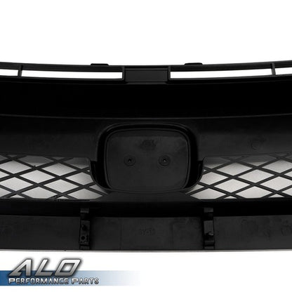Solid Spare Fit For 16-21 Honda Civic 10th Gen Type R Style Front Bumper Hood Grille Black