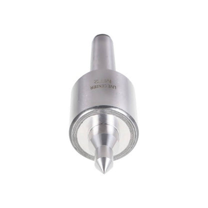 Solid Spare MT2 Live Center For CNC Long Spindle Lathe Tool Morse Taper Precision 0.000197''