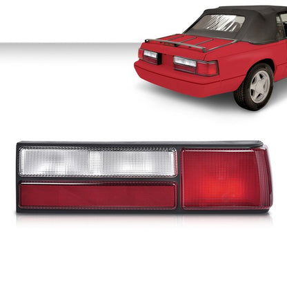 Solid Spare Tail Light Rear Brake Lamp Fit For 87-93 Ford Mustang LX Right Passenger Side