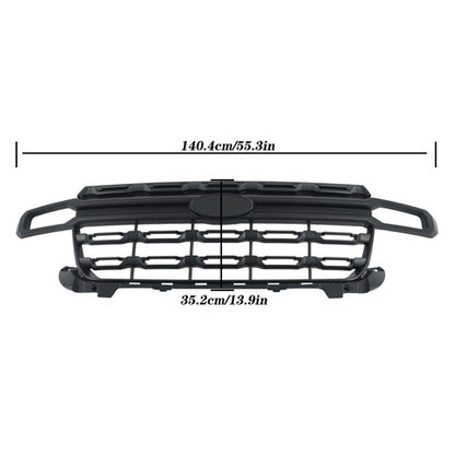 Solid Spare Matte Black Front Grille Grill Assembly NZ6Z8200AA For Ford Maverick 2022-2023